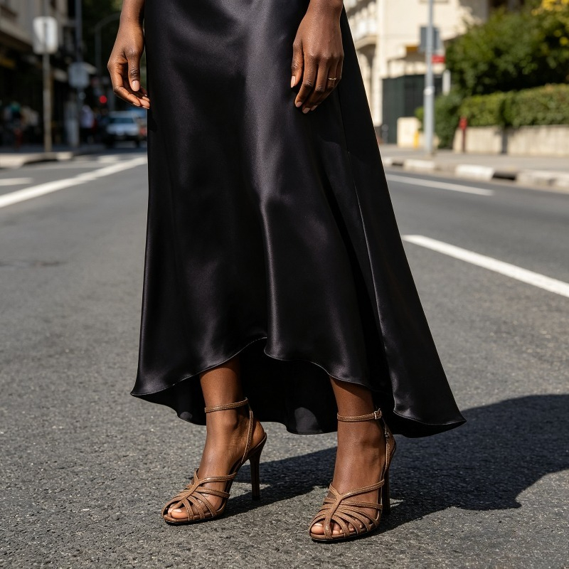 Women Shoes Luxury Brand - Seksowne designerskie sandały na obcasie dla