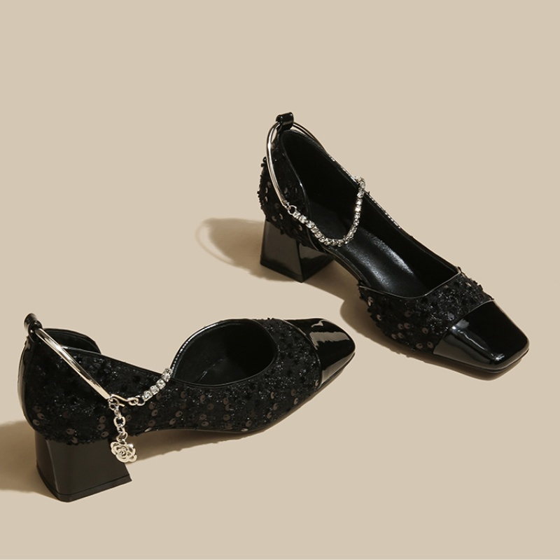 Women Shoes Mk - 2025 nowy projektant wiosna kwadratowe Toe