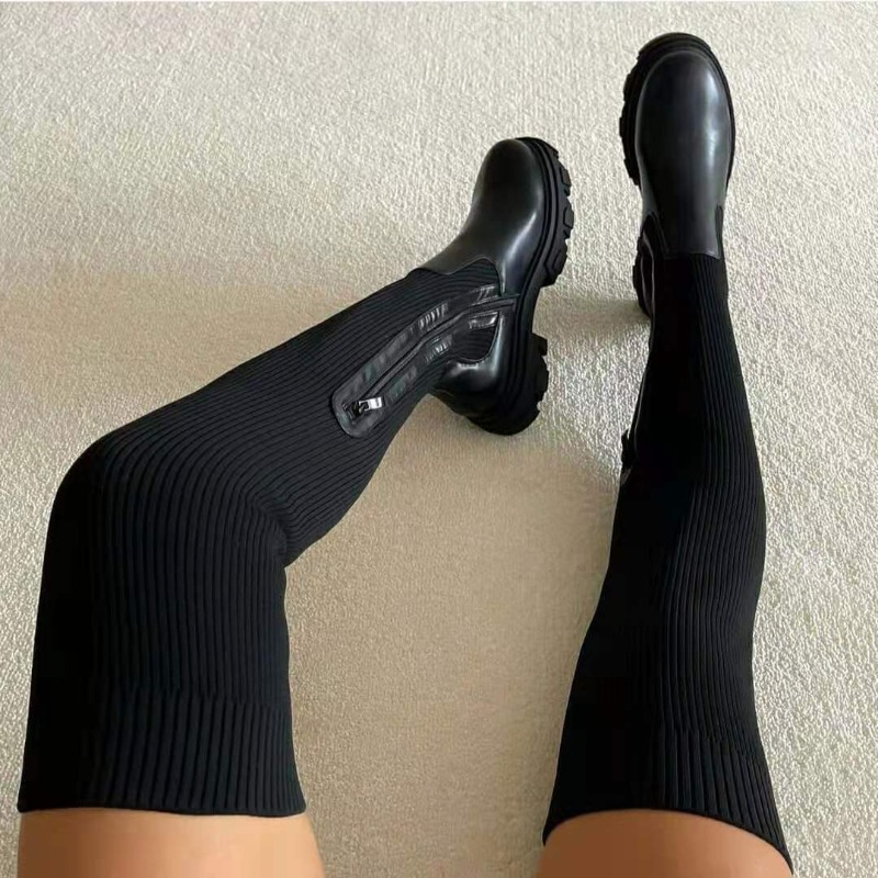 Sock Boot Women - 2025 Buty zimowe Kobiety Skarpety Buty