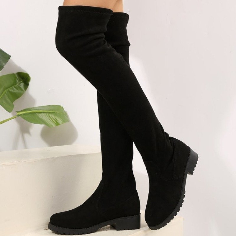 Damskie kozaki za kolano, elas – Sock Boot Women recenzja i cena