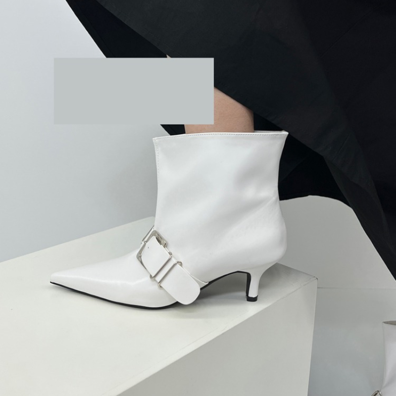 Botki damskie na obcasie ze sz – Women Shoes Luxury Brand recenzja i cena