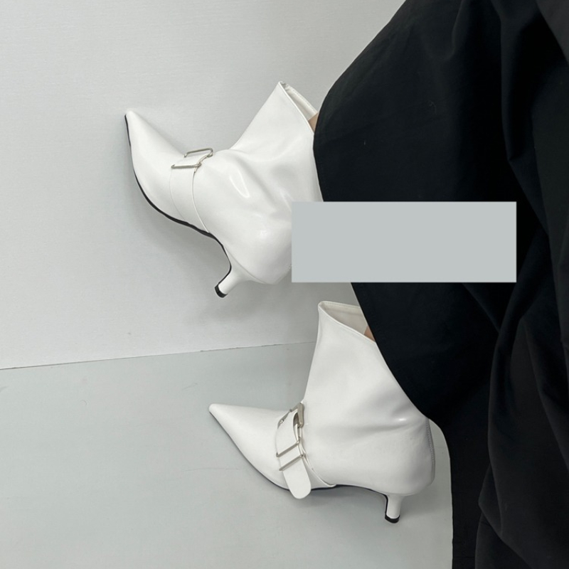 Botki damskie na obcasie ze sz – Women Shoes Luxury Brand recenzja i cena