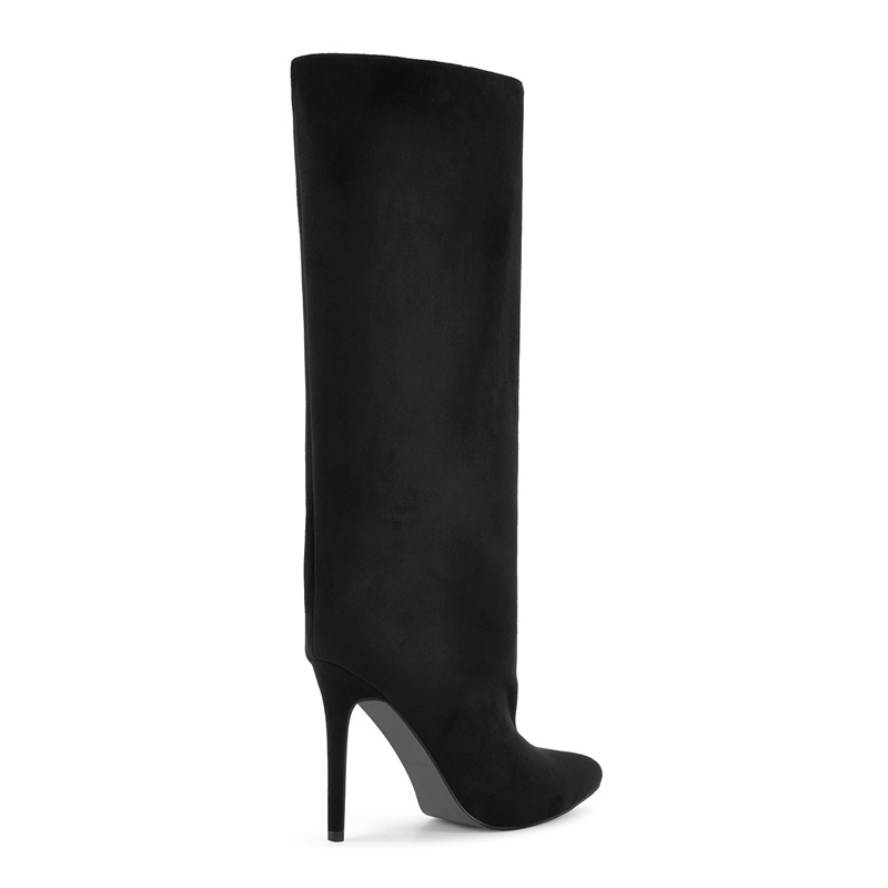 Onlymaker Czarne Kozaki za Kol – Women'S Shoes X Wide recenzja i cena