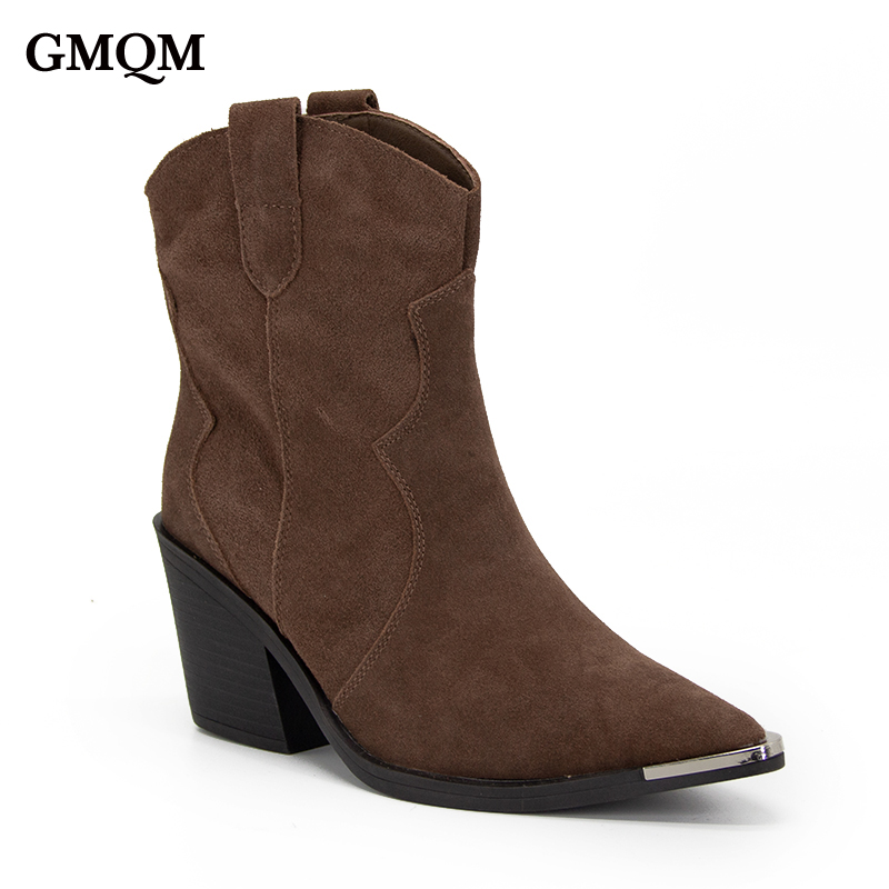 Botki damskie GMQM 2025, wygod – Women'S Shoes X Wide recenzja i cena