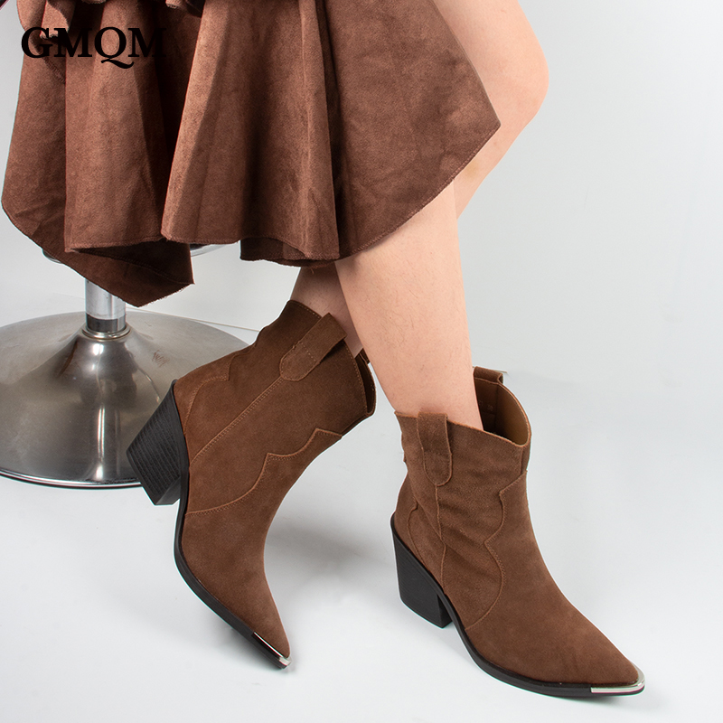 Botki damskie GMQM 2025, wygod – Women'S Shoes X Wide recenzja i cena