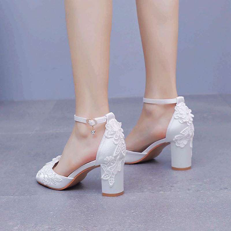 Damskie Białe Jedwabne Szpilki – Gladiator Sandal Women recenzja i cena