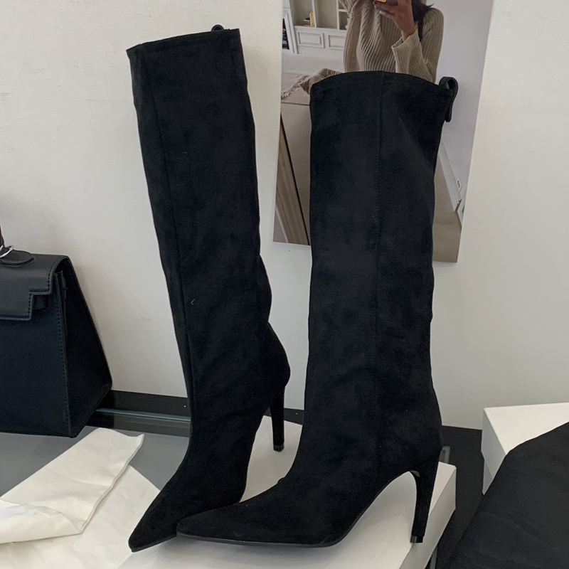 Botki damskie Street Punk Wint – High Knee Heel Boots recenzja i cena