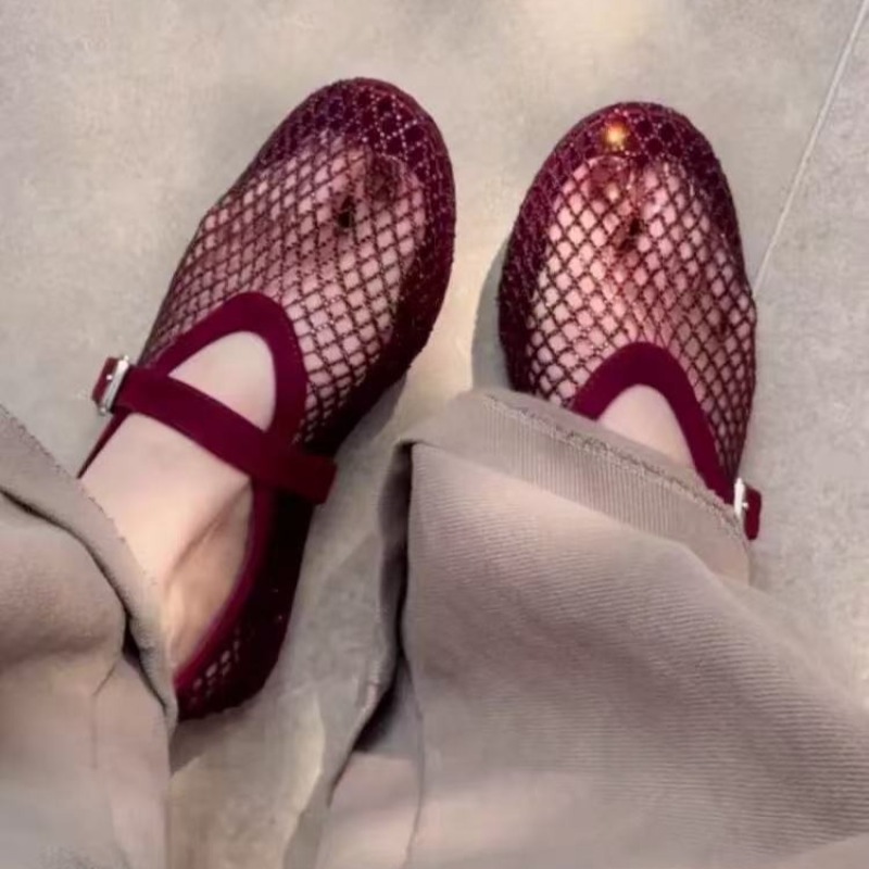 Ażurowe sandały Baotou z cyrko – Women Shoes Sandals recenzja i cena