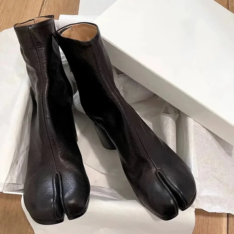 Luksusowe skórzane botki Tabi  – Women Shoes Luxury Brand recenzja i cena