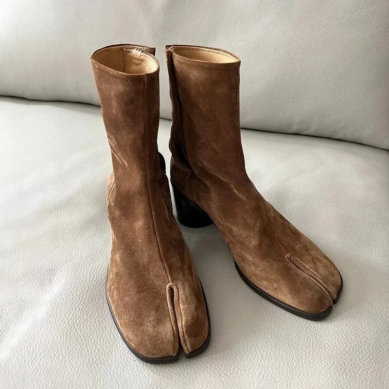 Luksusowe skórzane botki Tabi  – Women Shoes Luxury Brand recenzja i cena
