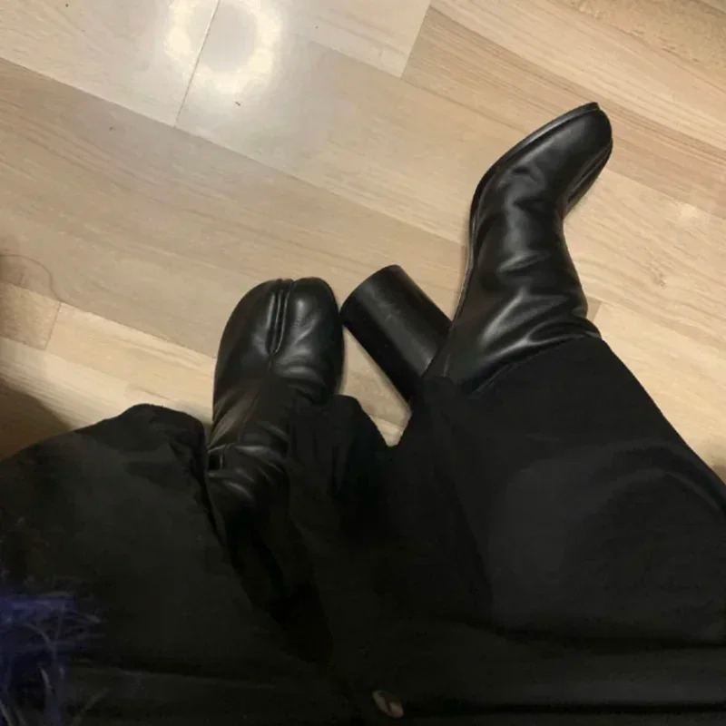 Luksusowe skórzane botki Tabi  – Women Shoes Luxury Brand recenzja i cena