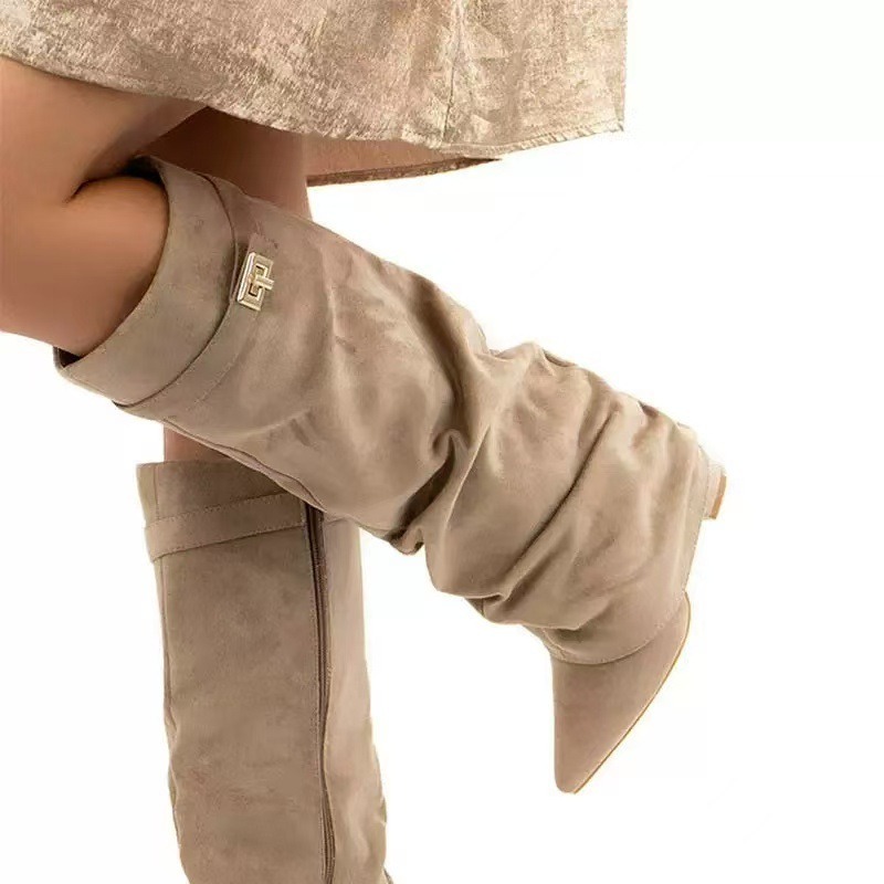 Damskie kozaki za kolano 2026  – High Knee Heel Boots recenzja i cena