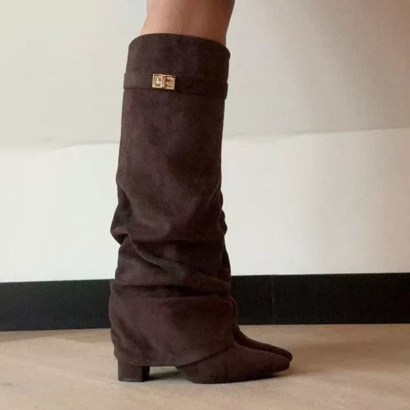 Damskie kozaki za kolano 2026  – High Knee Heel Boots recenzja i cena