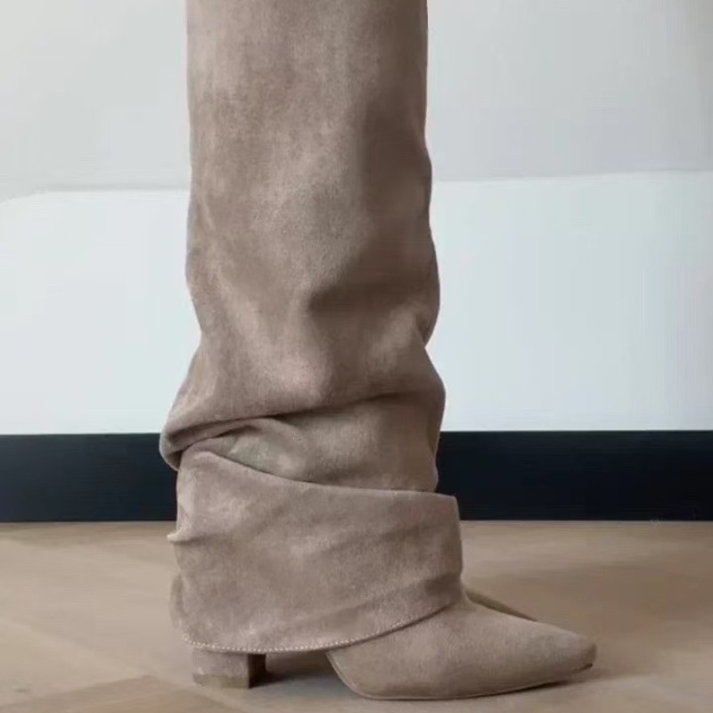 Damskie kozaki za kolano 2026  – High Knee Heel Boots recenzja i cena
