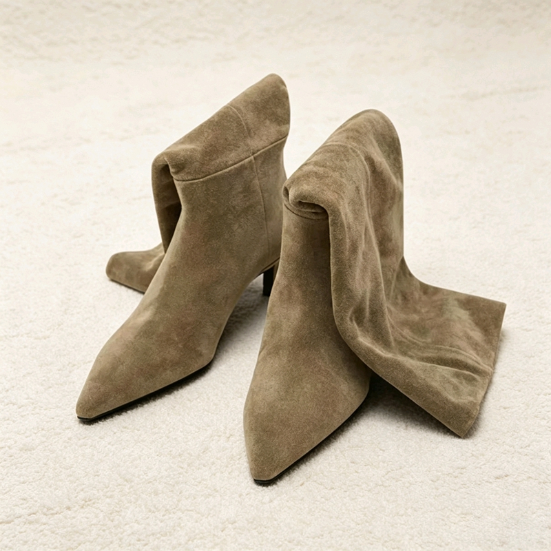 Botki damskie za kolano ze skó – Women Shoes Mk recenzja i cena